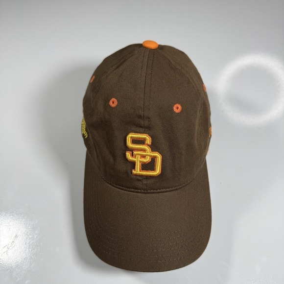 Melon Wear Other - Vintage San Diego Padres 1984 Hat Brown Adjustable Cap Yellow & Orange "SD" Logo